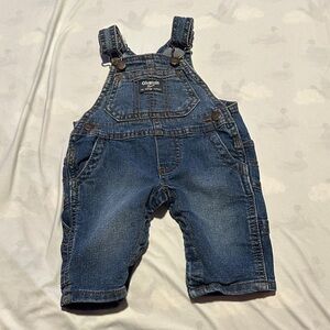 OshKosh B'gosh Classic Blue Baby Overalls